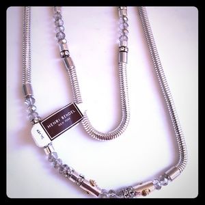 HENRI BENDEL NWT Crystal Long Necklace